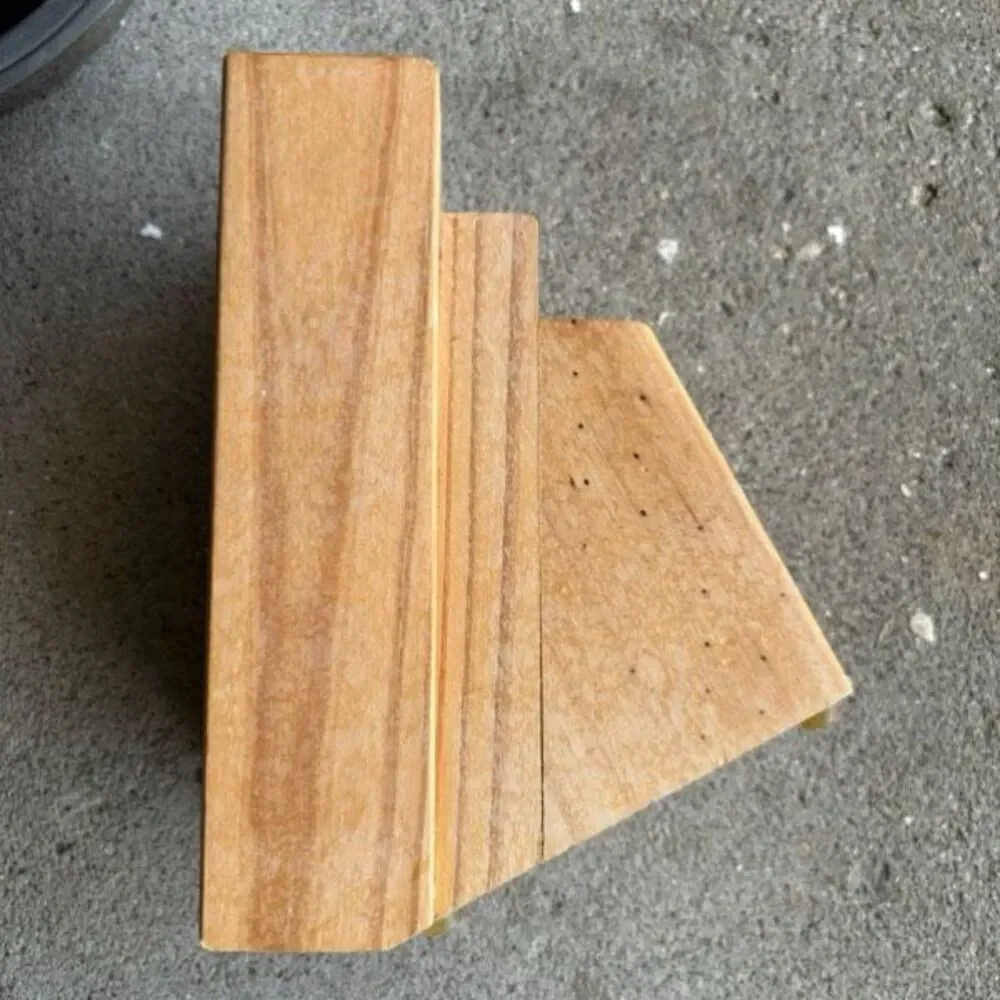 Revere Ware 13 Slot Wood Knife Holder Block